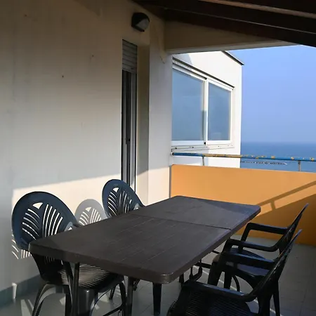Se200 - Senigallia, Trilocale Fronte Mare Con Terrazzo Panoramico Lägenhet *